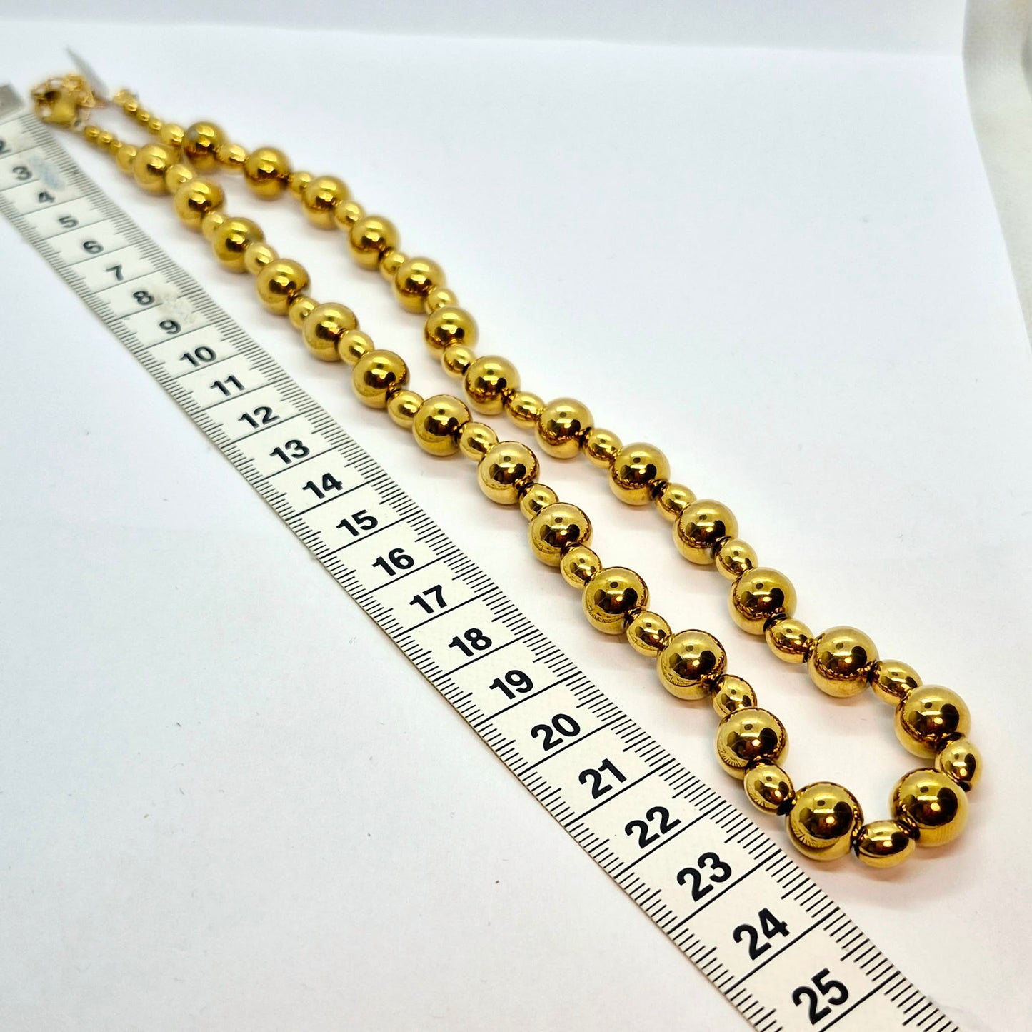 Necklace in Gold Plated Stainless steel