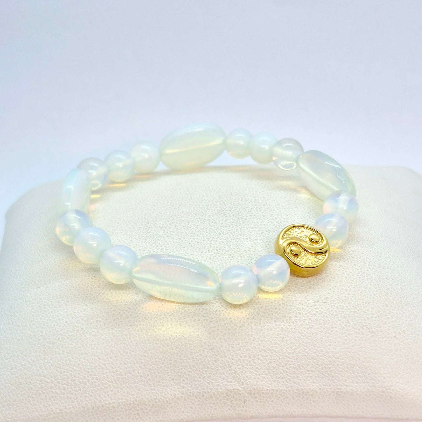 Natuurlijke Opaal Armband in Gemengde Stenen