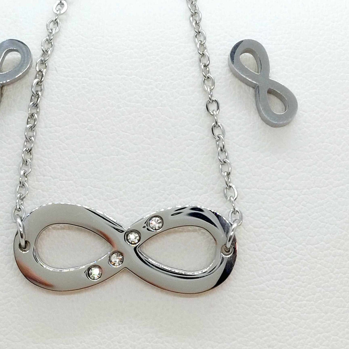 Infinity Mini Set in Silver Stainless Steel