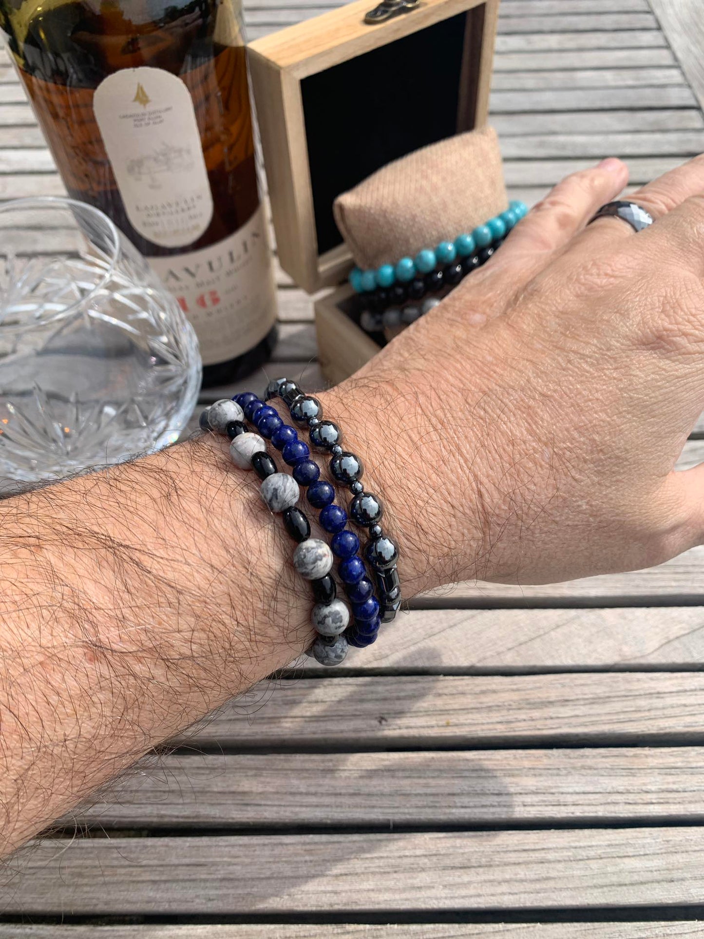 Natural Stone Bracelet MIX 'n MATCH for Men