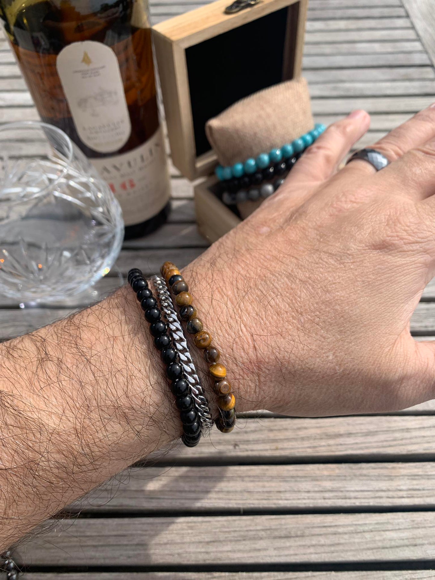 Natural Stone Bracelet MIX 'n MATCH for Men
