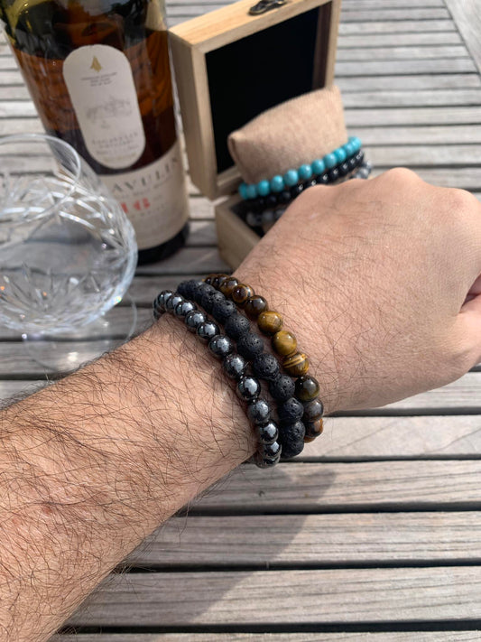 Natural Stone Bracelet MIX 'n MATCH for Men