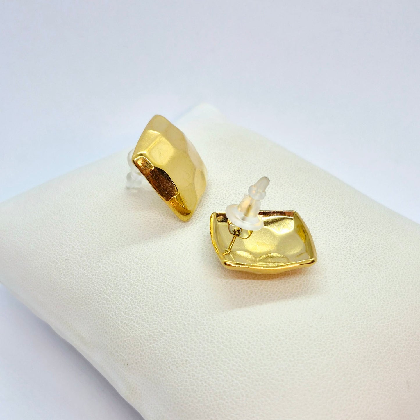 Earrings in Gold Plated Stainless Steel