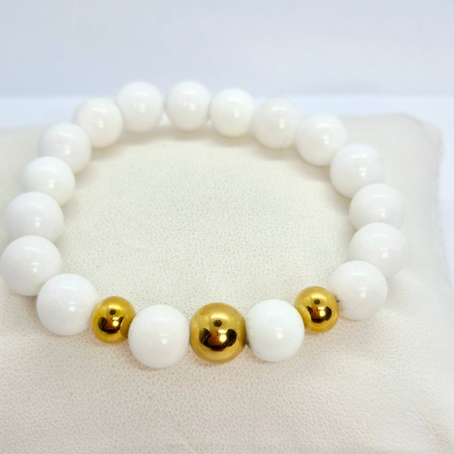 Porcelain Bracelet in 10mm stones