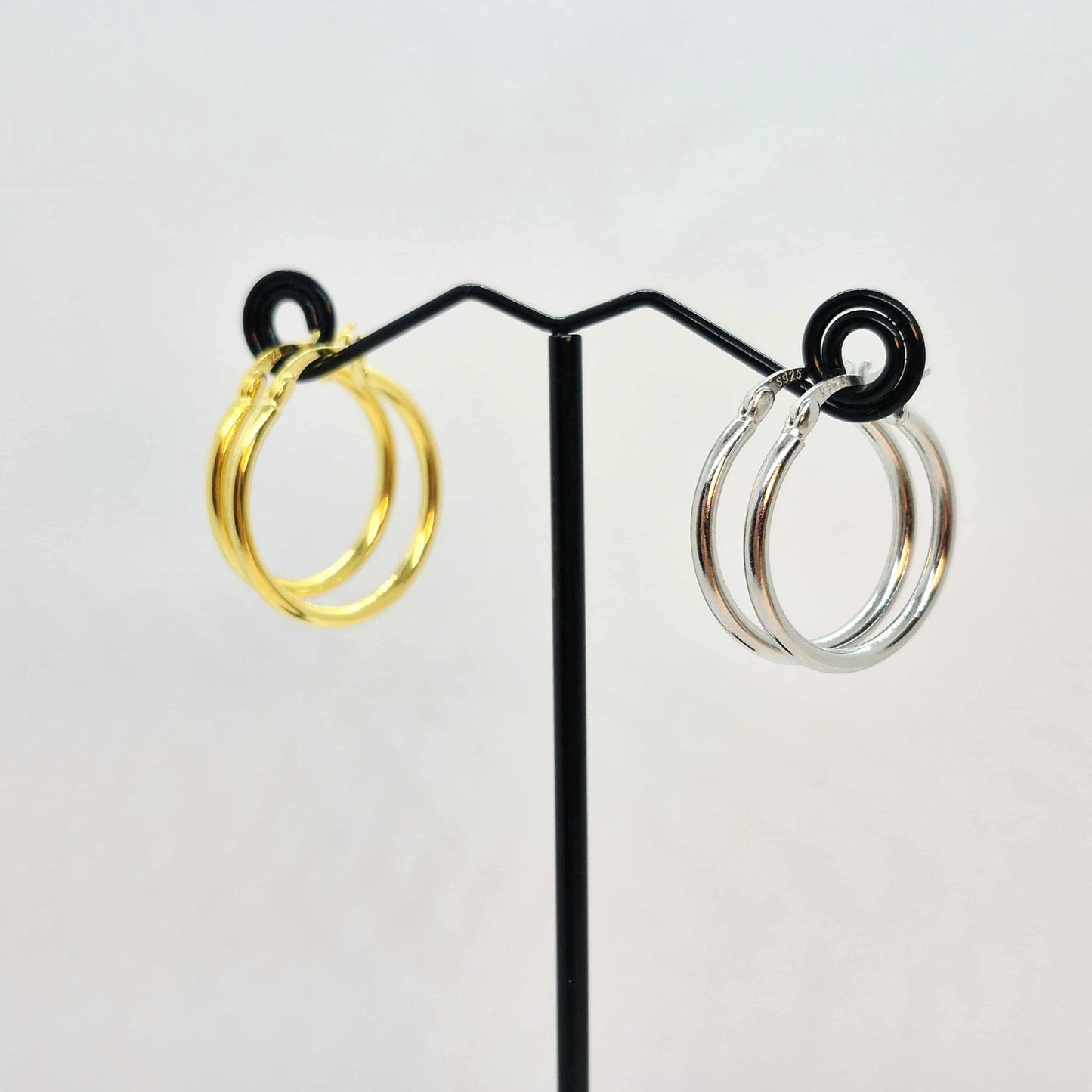 Sterling Silver Hoop Earrings