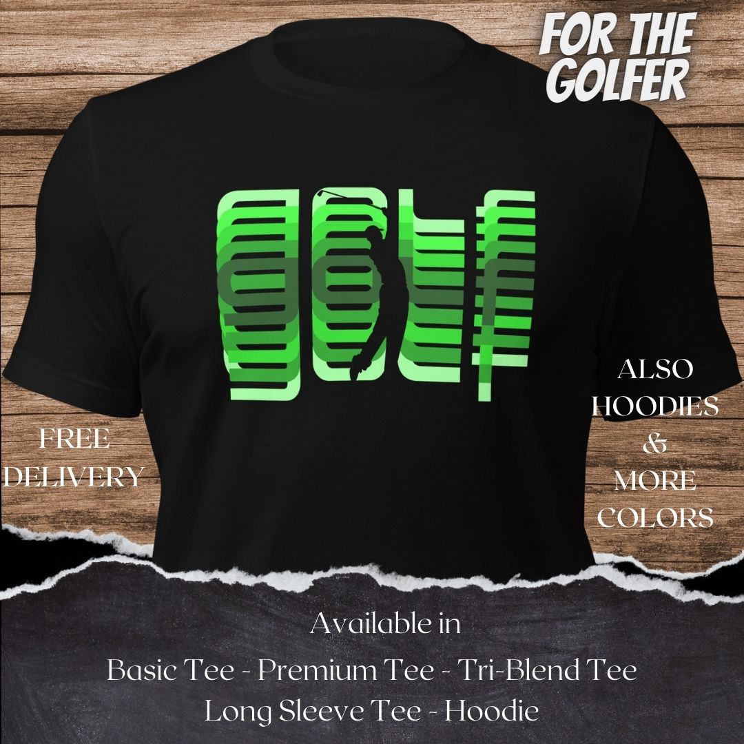Golf TShirt and Hoodie is a Creative Golf Graphic design for Men and Women