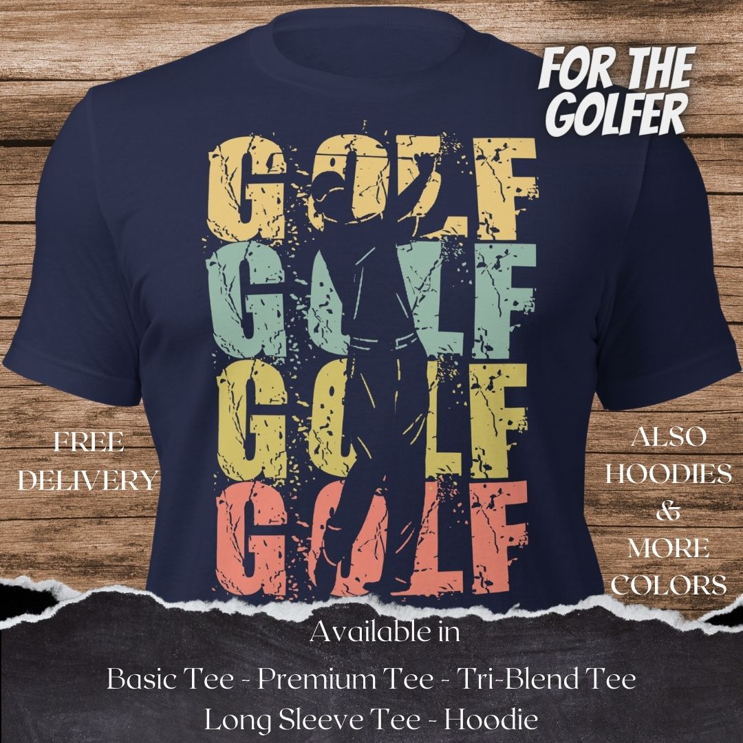 Be the Ball Golf TShirt and Hoodie is a Creative Golf Graphic design for Men and Women