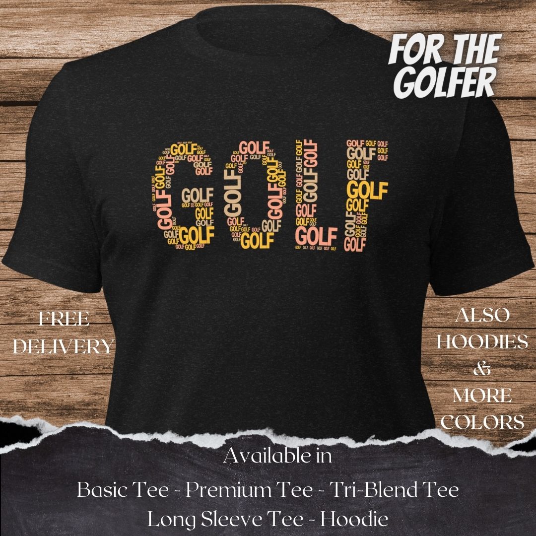 Golf Ball TShirt and Hoodie is a Creative Golf Graphic design for Men and Women
