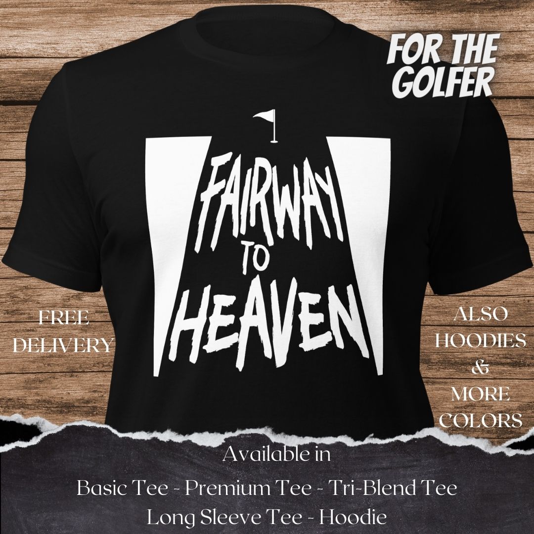 The Golf Father Golf TShirt and Hoodie is a Creative Golf Graphic design for Men