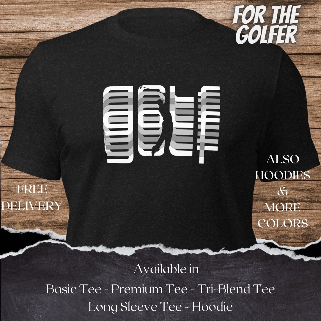 Golf TShirt and Hoodie is a Creative Golf Graphic design for Men and Women