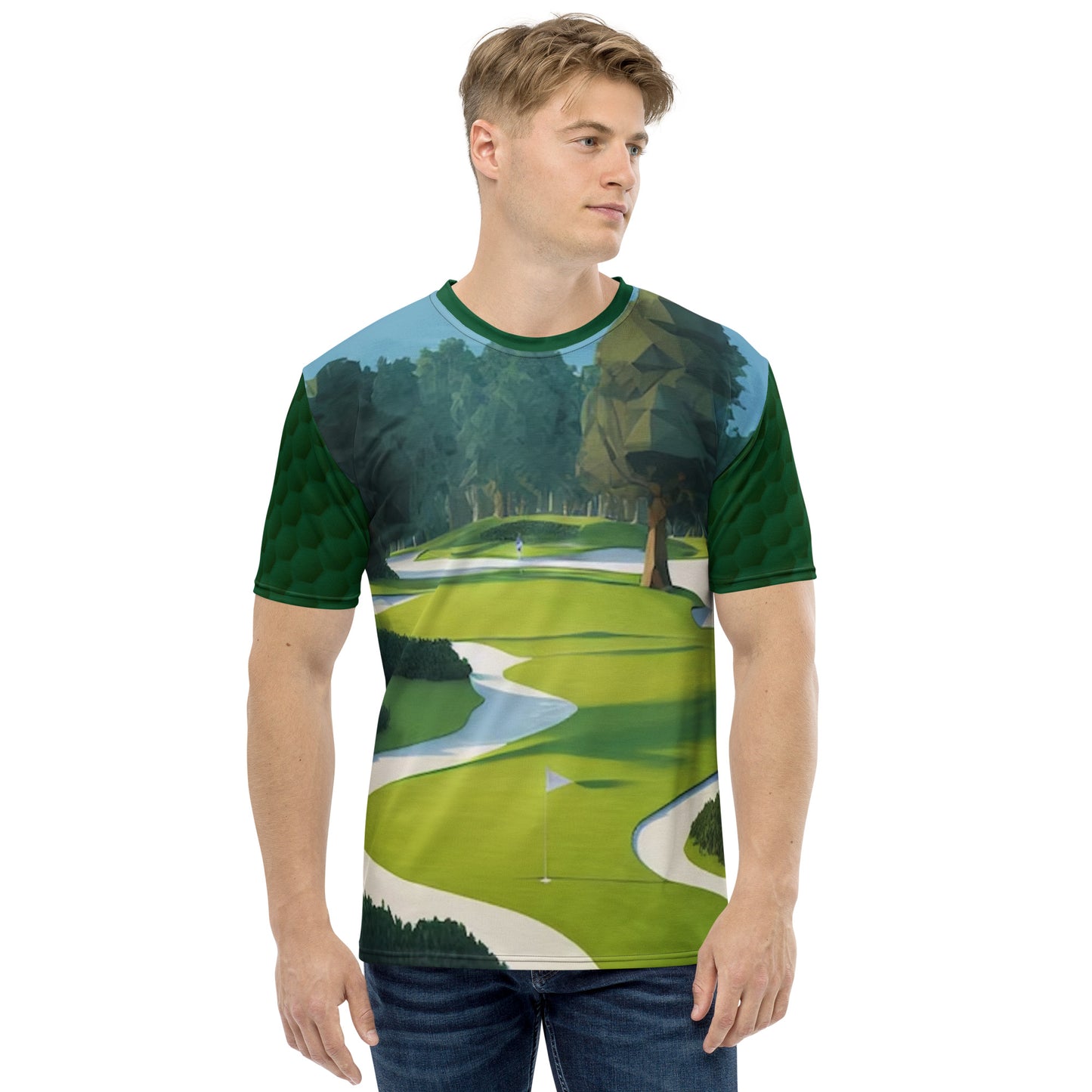 Golf Course TShirt is a Creative Golf Graphic design for Men