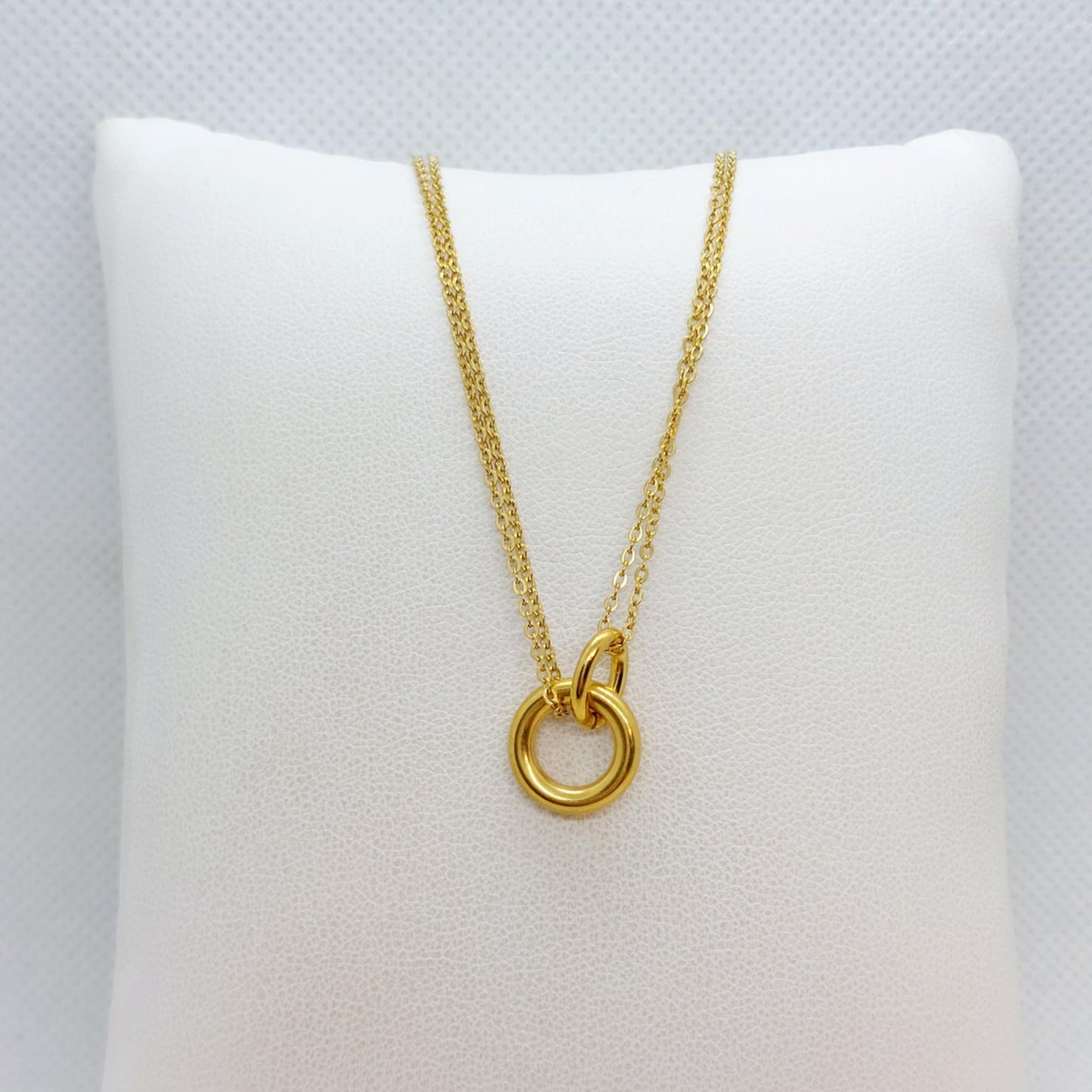 Gold Plated Stainless Steel Chain Necklace