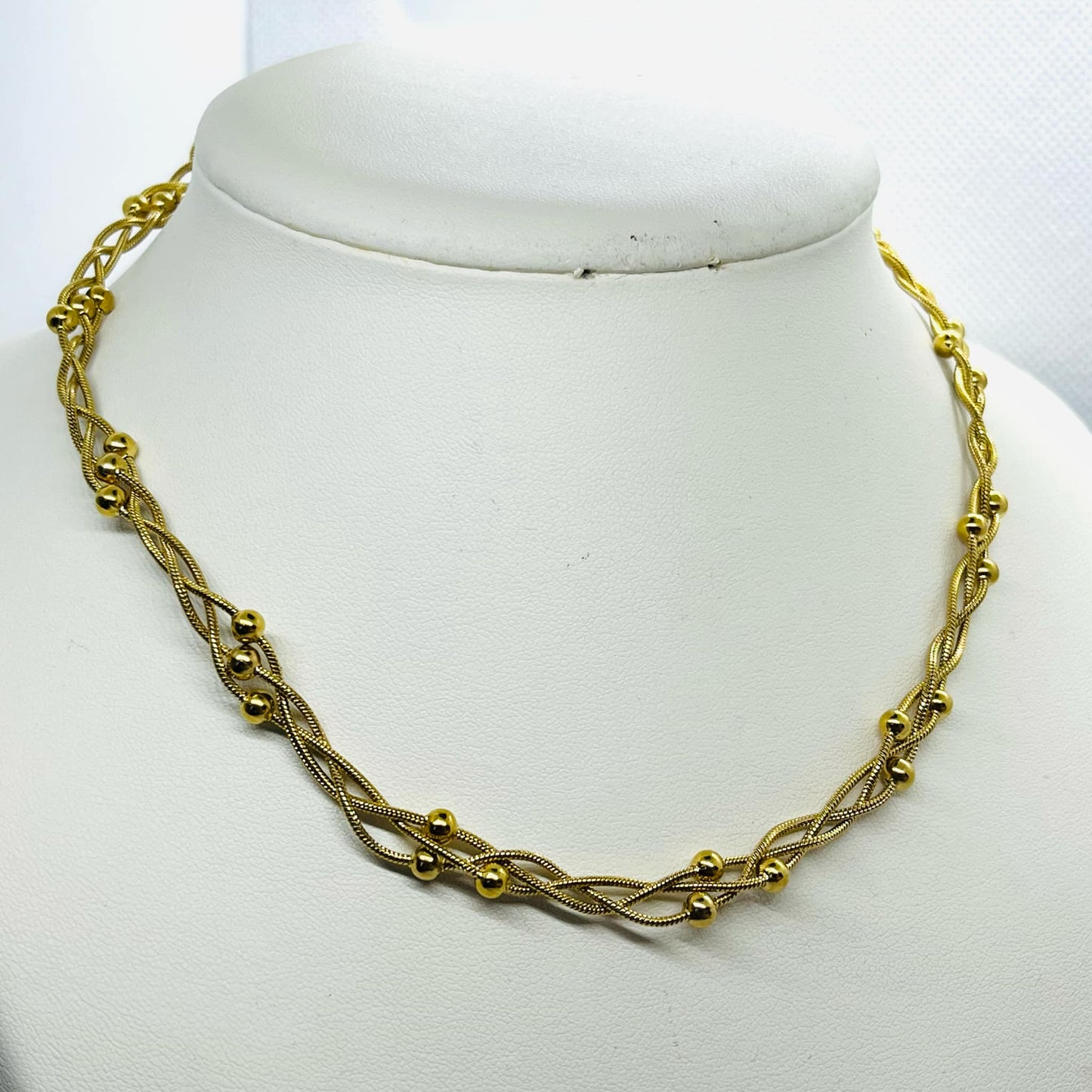 Necklace Chain in Gold Plated Stainless Steel