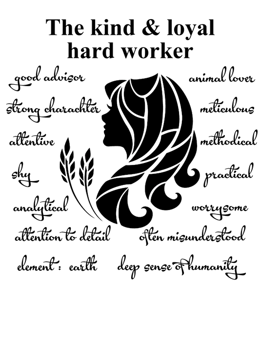 Virgo Star Sign Personality Traits TShirt and Hoodie for Men and Women