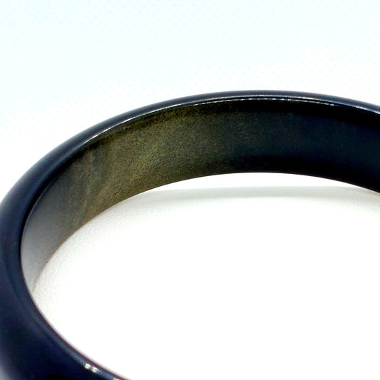 Natural Golden Obsidian Bangle Bracelet