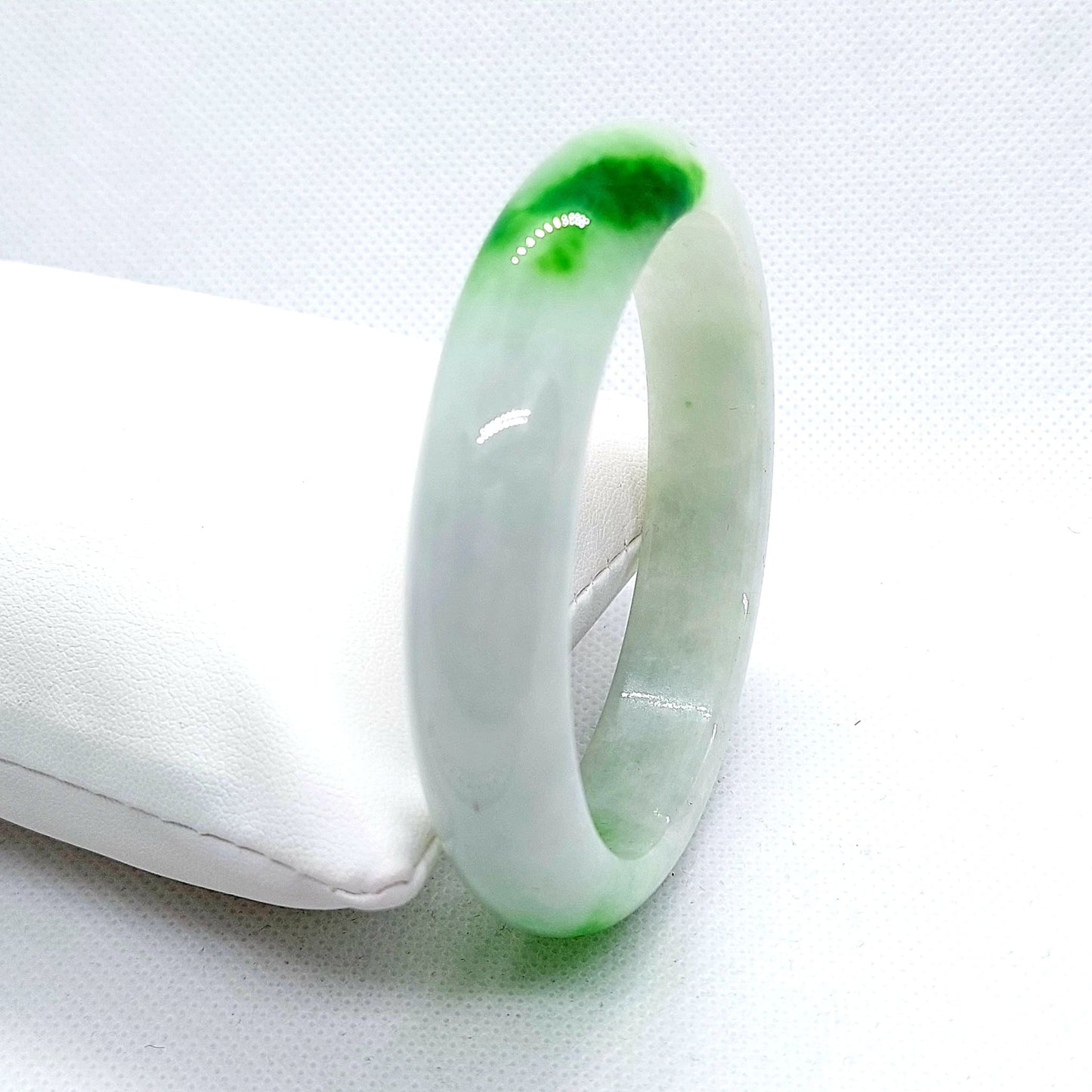 Natural Burmese Jade Bangle Bracelet