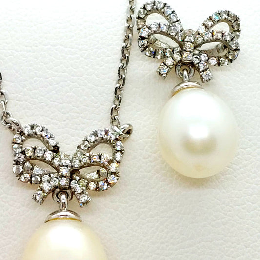 Natural Freshwater Pearl Mini Set - Sterling Silver