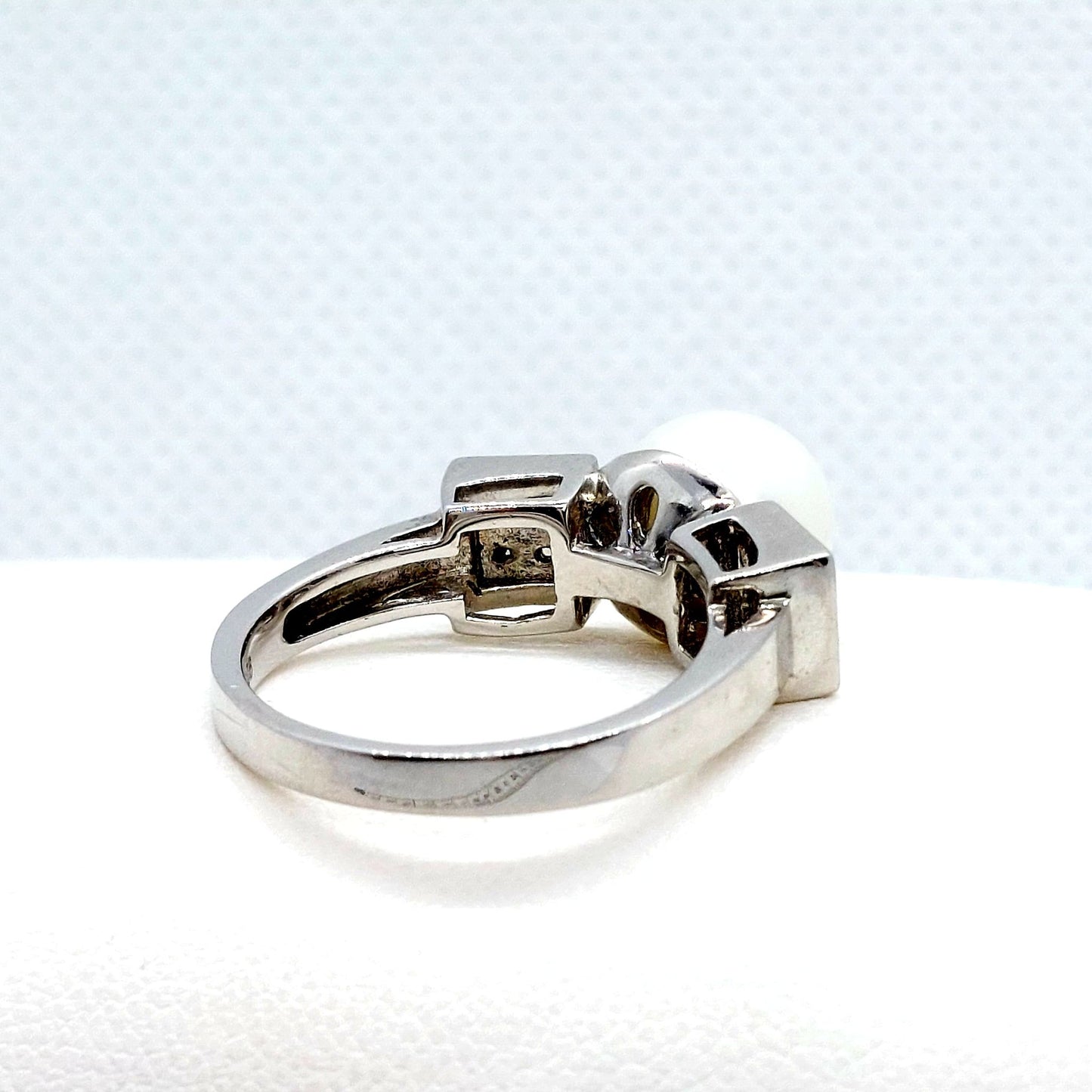 Natural Freshwater Pearl Ring - 9mm - Sterling Silver