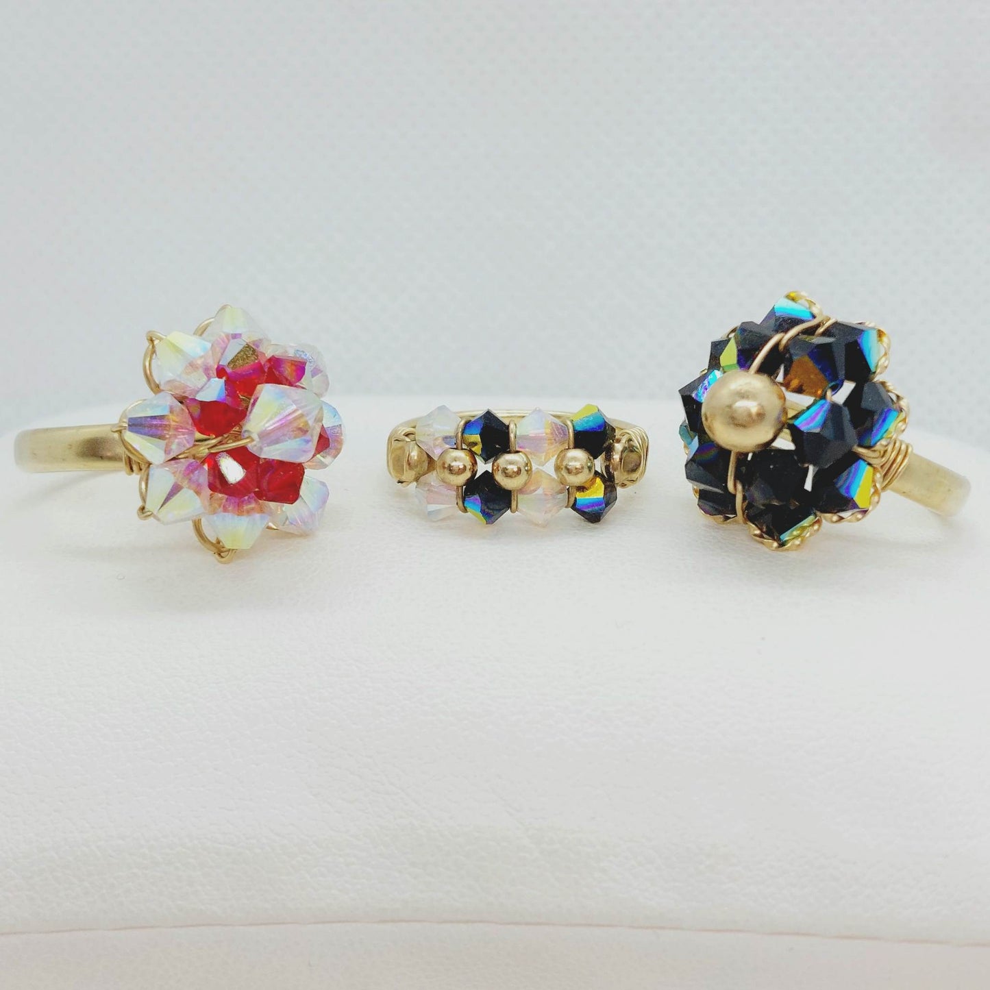 Crystals from Swarovski Ring 10K Gold
