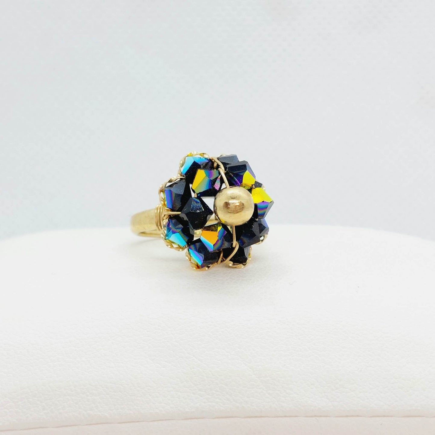 Crystals from Swarovski Ring 10K Gold