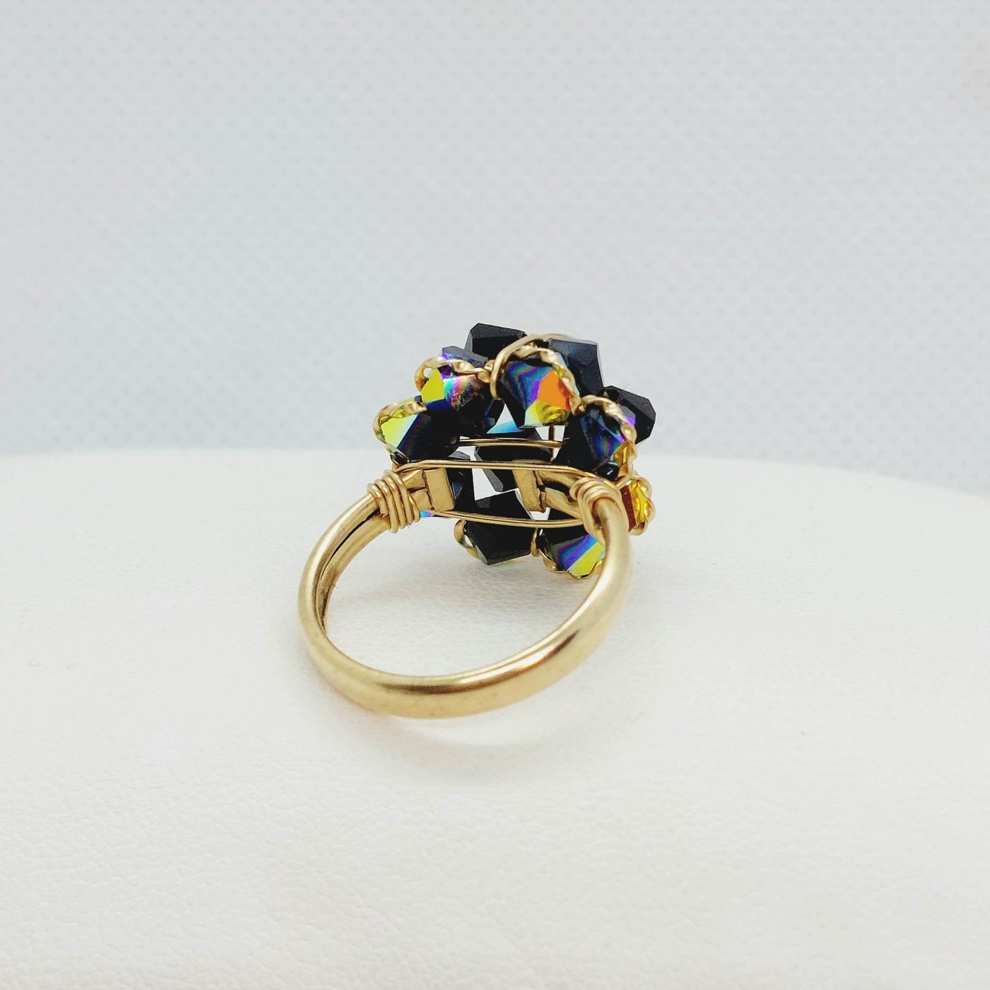 Crystals from Swarovski Ring 10K Gold