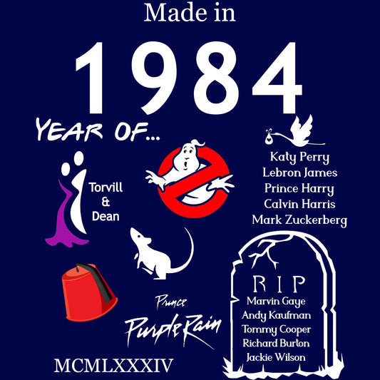 Made in 1984 TShirt - Unisex