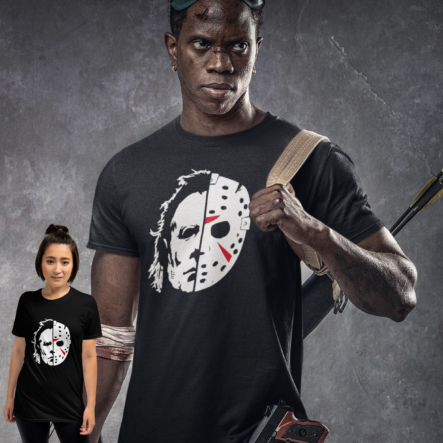 Michael & Jason TShirt - Unisex - Halloween