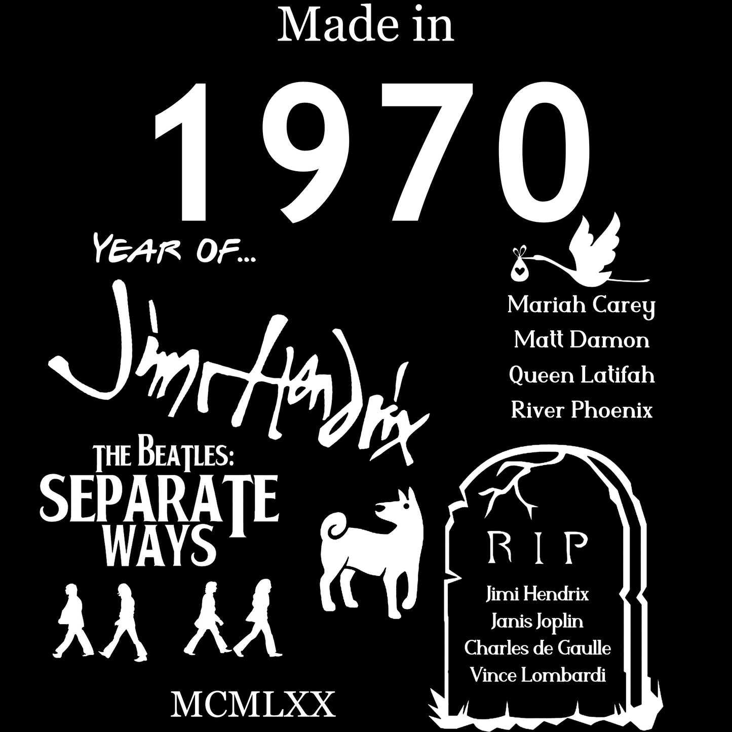 Made in 1969 TShirt - Unisex
