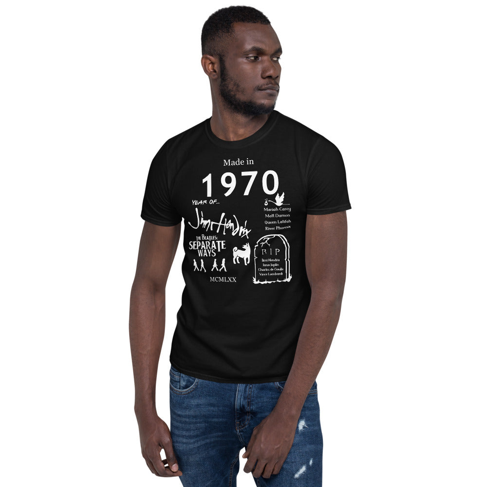 Made in 1970 TShirt - Unisex