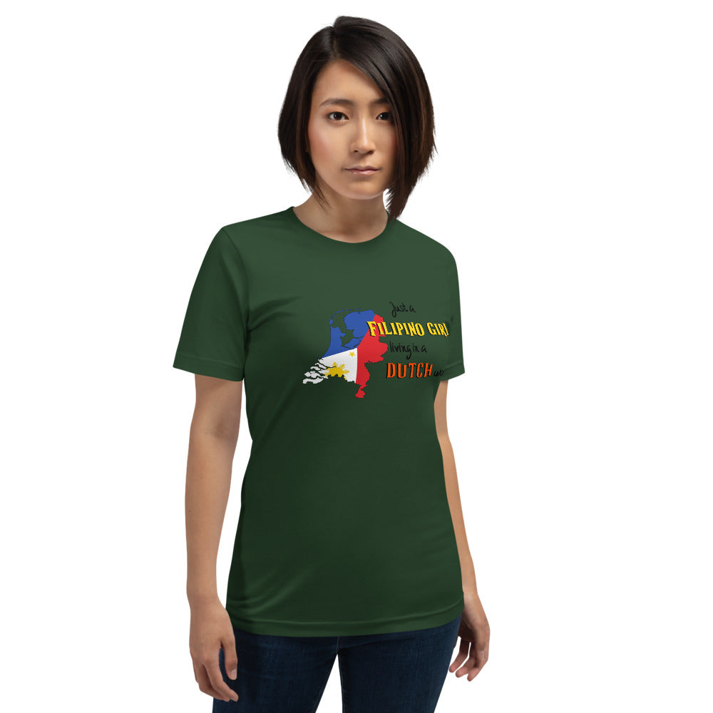 Dutch Filipino Girl TShirt - Unisex