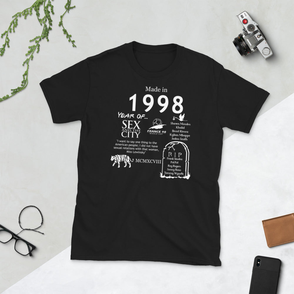 Made in 1998 TShirt - Unisex