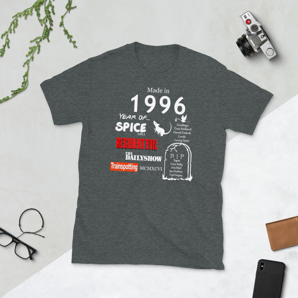 Made in 1996 TShirt - Unisex