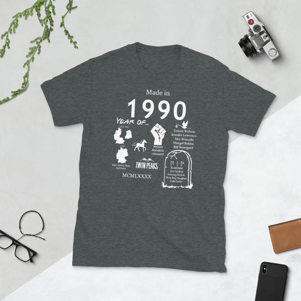 Made in 1990 TShirt - Unisex