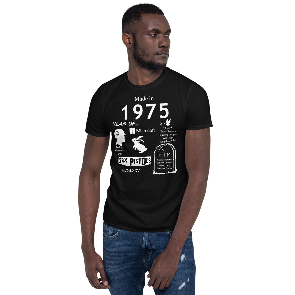 Made in 1975 TShirt - Unisex