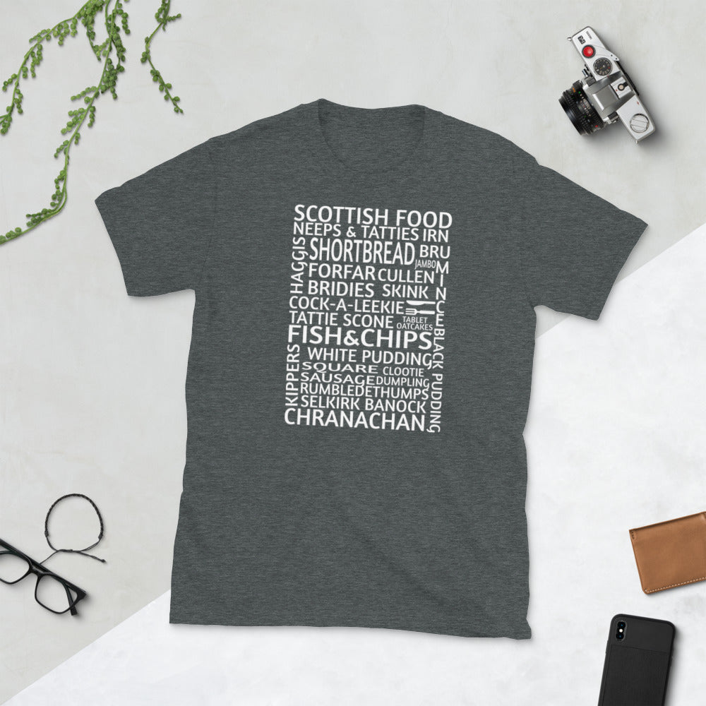 Scottish Food TShirt - Unisex - Scotland