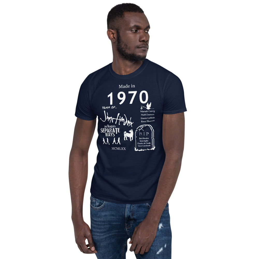 Made in 1970 TShirt - Unisex