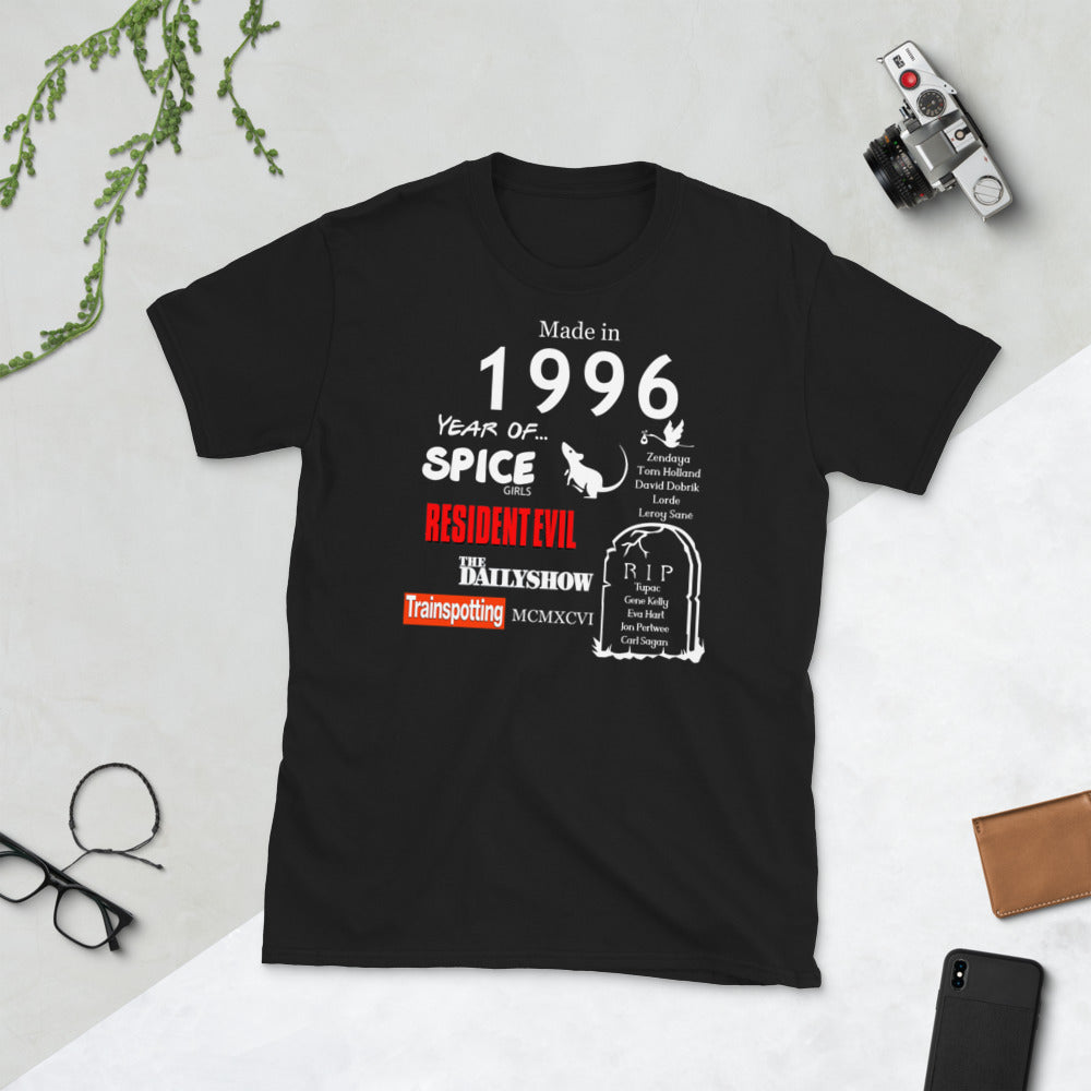 Made in 1996 TShirt - Unisex