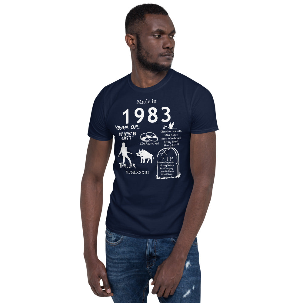 Made in 1983 TShirt - Unisex