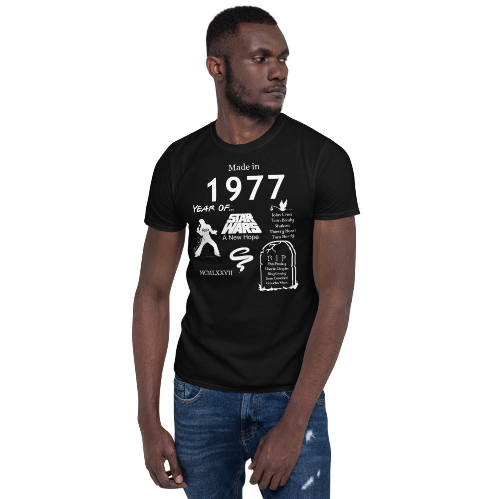 Made in 1977 TShirt - Unisex