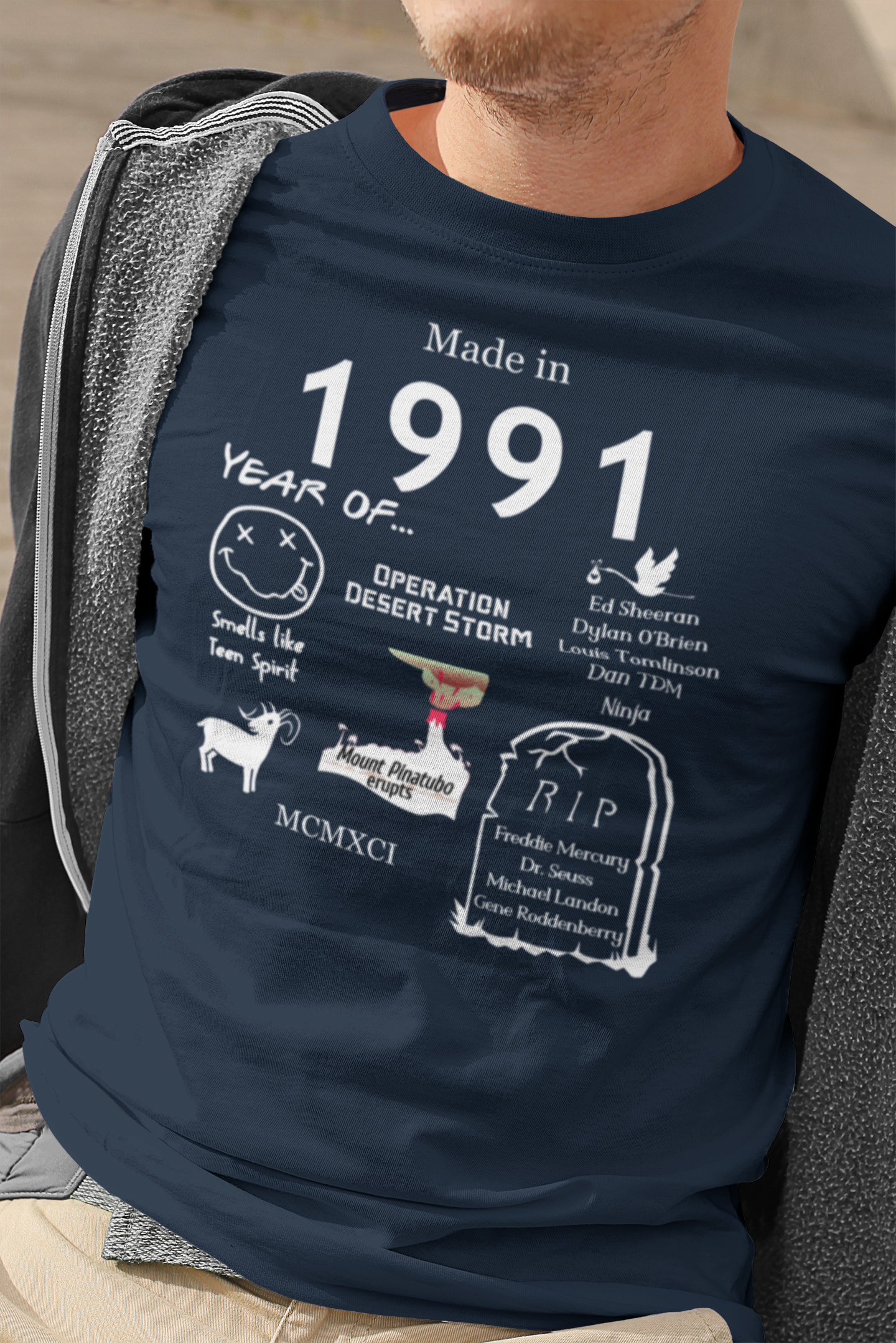 Made in 1991 TShirt - Unisex