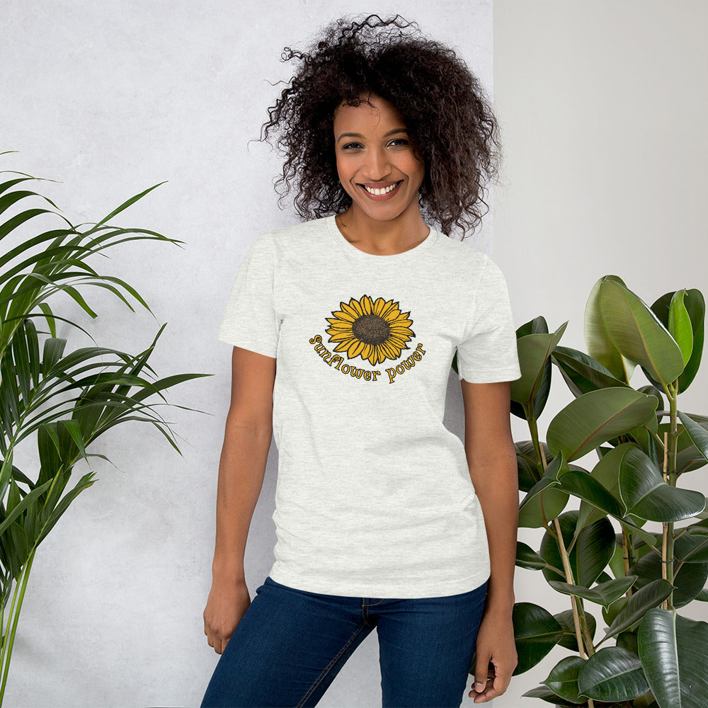 Sunflower Power TShirt - Unisex - Sunflower