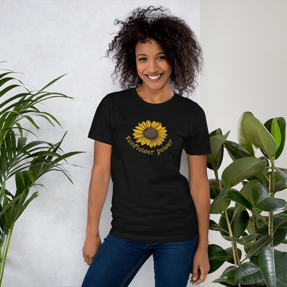 Sunflower Power TShirt - Unisex - Sunflower