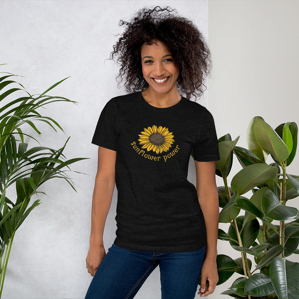 Sunflower Power TShirt - Unisex - Sunflower