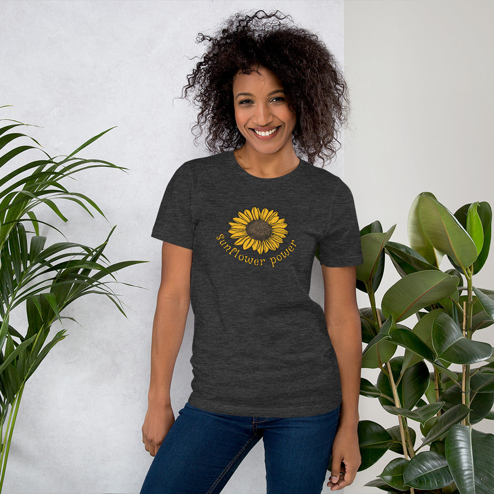 Sunflower Power TShirt - Unisex - Sunflower