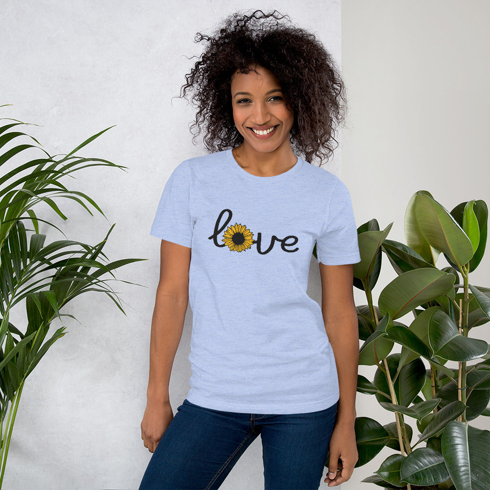 Love TShirt - Unisex - Sunflower