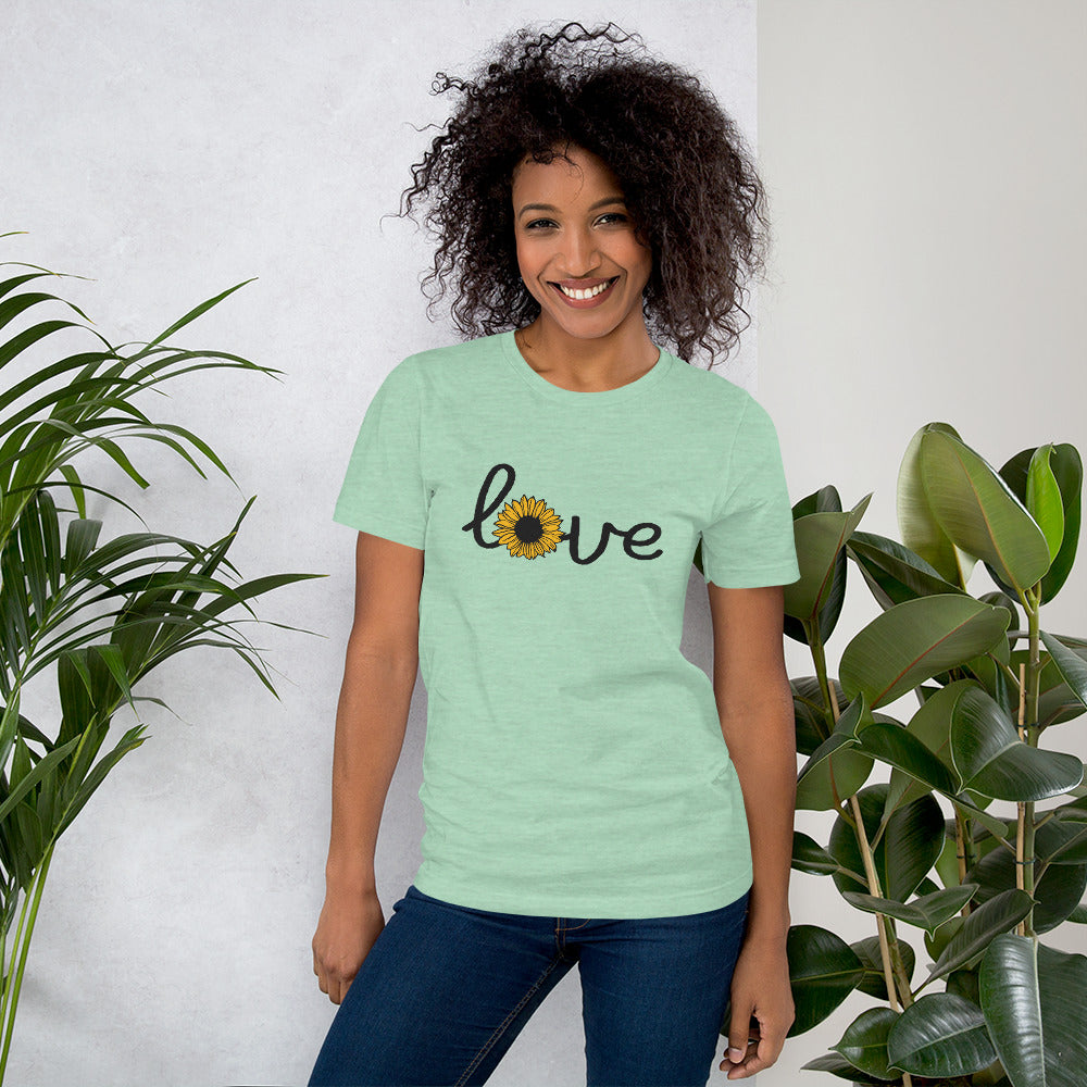 Love TShirt - Unisex - Sunflower