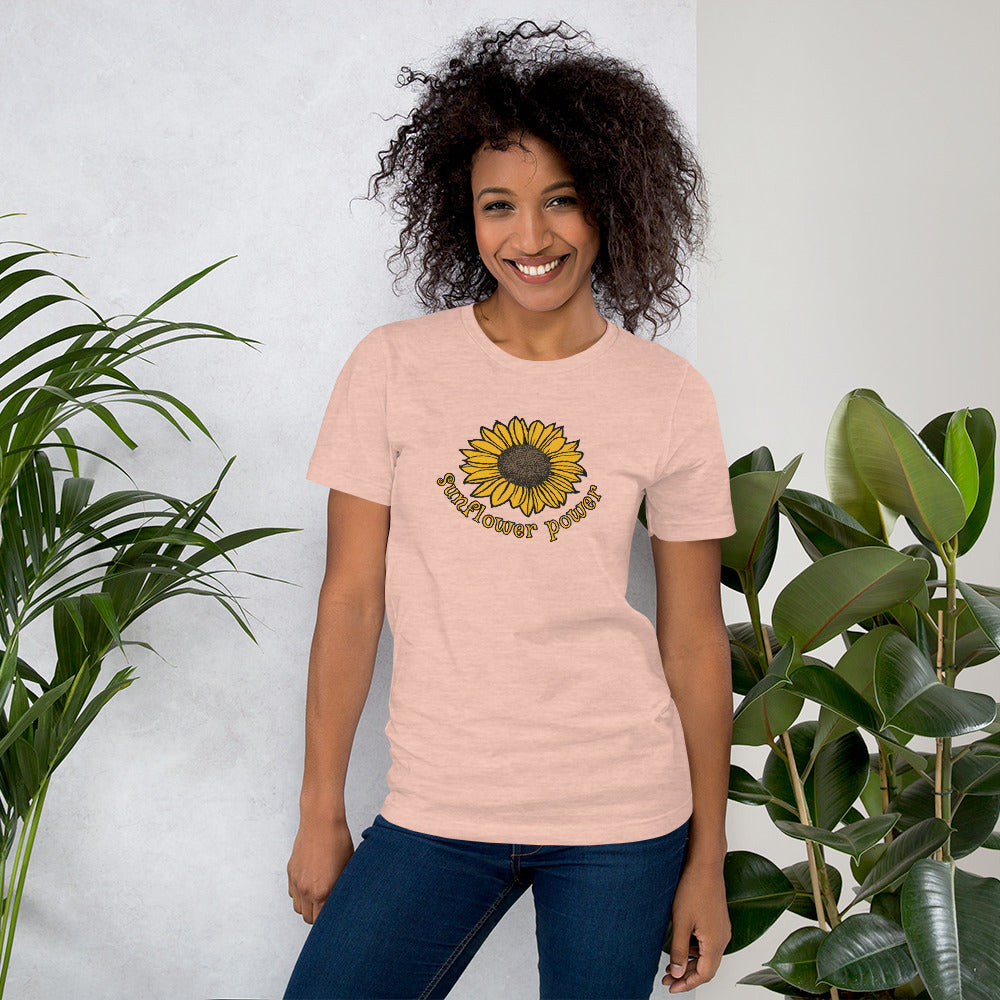 Sunflower Power TShirt - Unisex - Sunflower