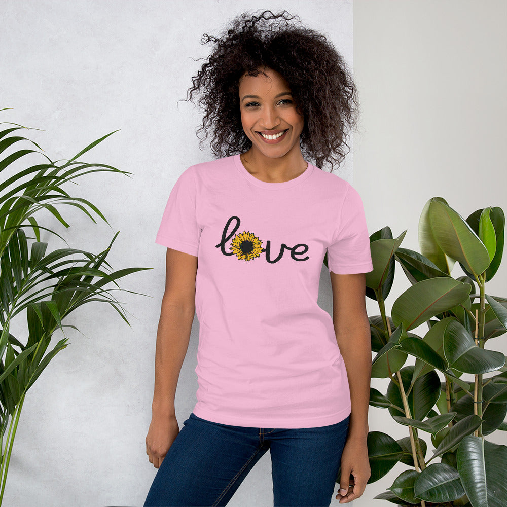 Love TShirt - Unisex - Sunflower