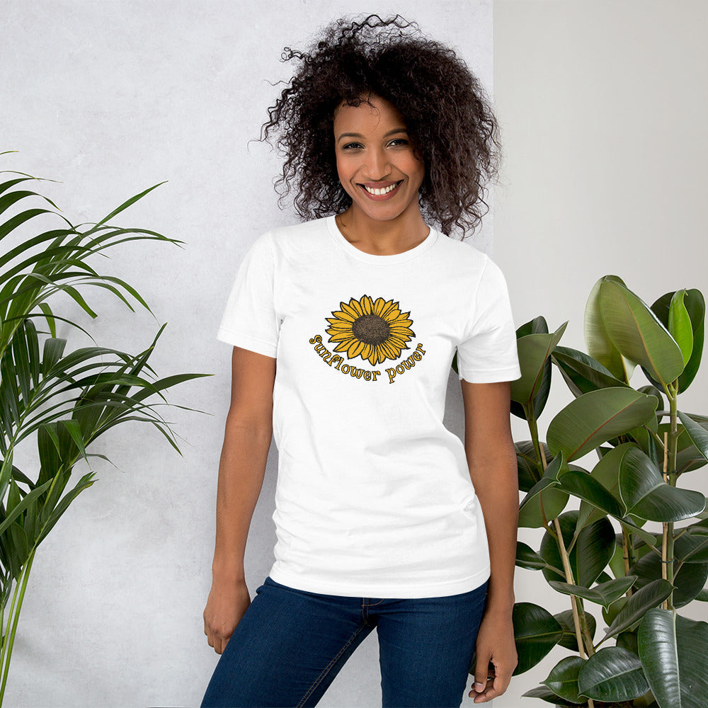Sunflower Power TShirt - Unisex - Sunflower