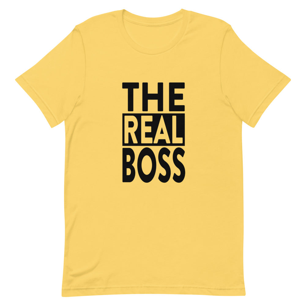 The Real Boss TShirt - Unisex - Couples TShirt